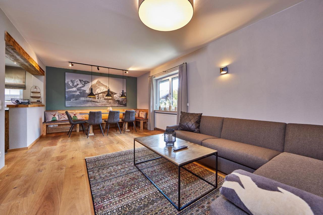 Ferienwohnung Reintal Mit Sauna Fuer 2-6 Personen 110 Qm Garmisch-Partenkirchen Ngoại thất bức ảnh