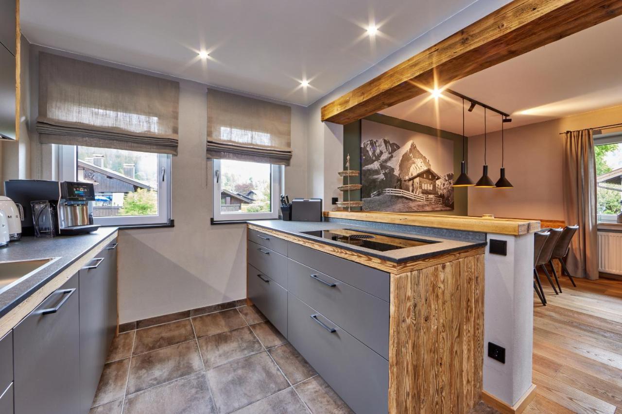 Ferienwohnung Reintal Mit Sauna Fuer 2-6 Personen 110 Qm Garmisch-Partenkirchen Ngoại thất bức ảnh